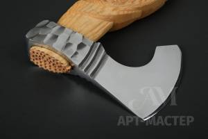 Топор Викинг, камень, резная ручка