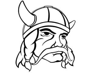 Раскраски Викинг