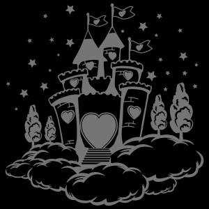 Трафарет Волшебный замок