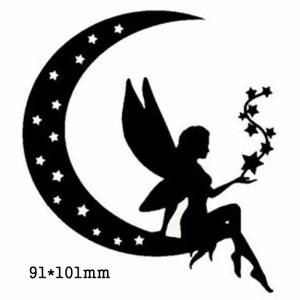 Металлический Стальной высекальный штамп волшебный сесть Луна игра звезда Ремесло высечки трафареты для «сделай сам» Скрапбукинг-фотоальбом Декоративные бумажные карты