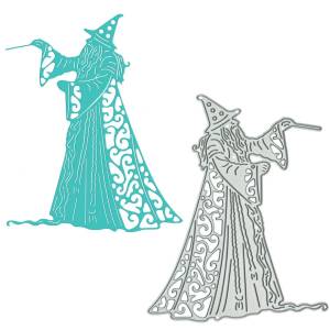 Волшебник Ведьмак шаблон режущие штампы Скрапбукинг Украшение резак форма для ручной работы карточек бумаги художественная работа