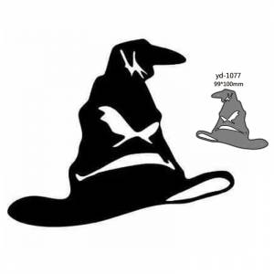 Металлические штампы волшебник шляпа украшение для скрапбукинга бумаги рукоделия Нож Форма лезвие перфоратор трафареты