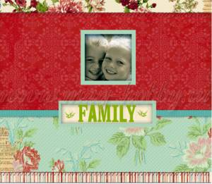 Альбом для скрапбукинга Семья