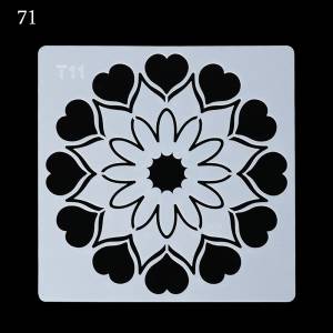 Штамп для альбома, декоративные DIY ремесло, многослойные трафареты, мандала, вспомогательный шаблон для рисования для скрапбукинга