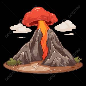 извержение вулкана PNG рисунок, картинки и пнг прозрачный для й загрузки