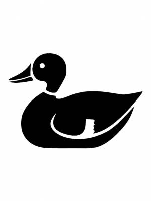 Трафареты Утки