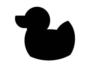 Трафареты Утки