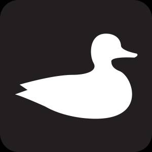 Трафарет утка