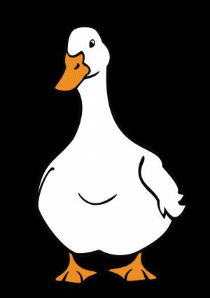 Шаблон гуся