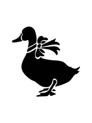 Трафареты Утки