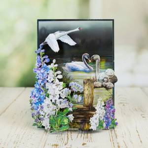 Утка гусь цветок гриб 2023 новые металлические пресс-формы Diy фотоальбом шаблон ручной работы