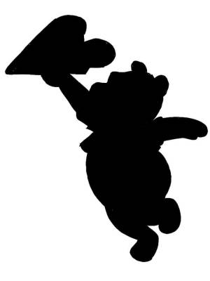 Трафареты Винни-Пуха