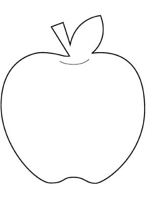 Трафареты Яблоки