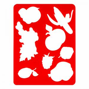 Трафарет пластиковый Цветик Фрукты и ягоды 15,5х20 см ЗХК-2091291413