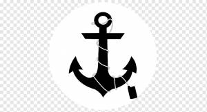 Якорь Трафарет Craft Pattern, якорь, Акварельная живопись, техника, логотип png