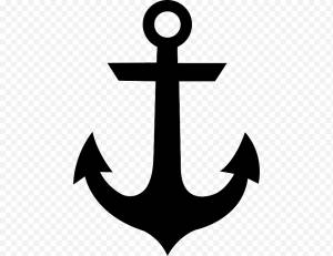 Корабль, Силуэт, Якорь, Рисование, Наклейка, Трафарет, Символ, Эмблема png