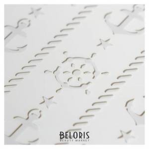 Трафарет пластик Якоря и штурвалы 13х14 см 1000507357