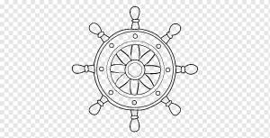 Корабельный штурвал Лодка Чертеж Якорь, Леме, png