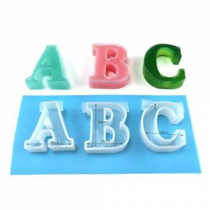 Сконовые формы 26 Английский алфавит смолы литейная сконовые формы инструменты для самостоятельного изготовления имени якоря моря Чайки