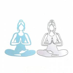 Julyarts, высечки для йоги, трафареты для изготовления открыток, штампы для скрапбукинга, распродажа, тиснение, трафарет для изготовления фотографий