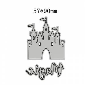 Новинка волшебный металлический замок штамповочный высекальный шаблон для скрапбукинга для изготовления открыток фотоальбом для рукоделия