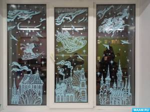 Новогодние вытынанки по сказке «Снежная королева»