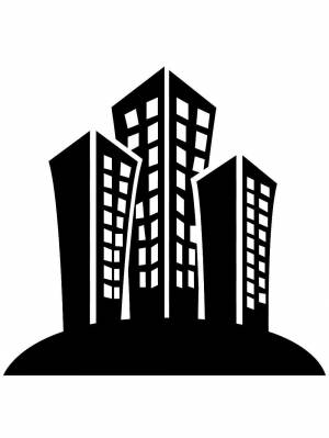 Трафареты Зданий