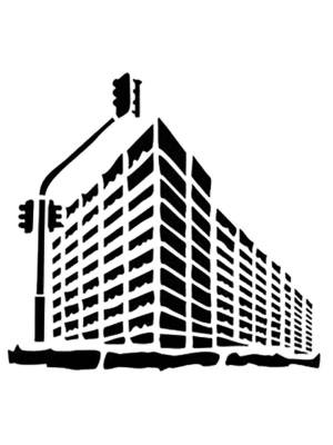 Трафареты Зданий