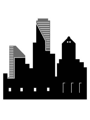 Трафареты Зданий