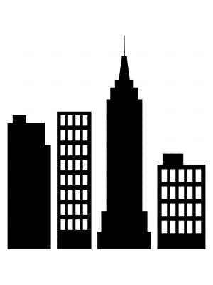 Трафареты Зданий