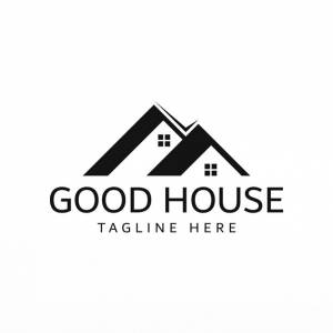 Концепция дизайна логотипа дома простой шаблон логотипа здания шаблон дизайна логотипа дома