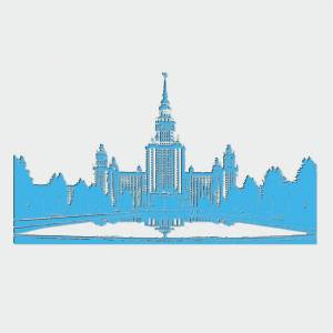 Трафарет МГУ