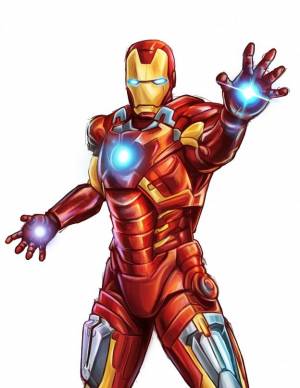 Картинки железный человек цветная