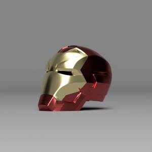 Файл STL ШЛЕМ ЖЕЛЕЗНОГО ЧЕЛОВЕКА MK46 ・Шаблон для загрузки и 3D-печати・Cults