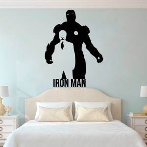 Наклейка интерьерная большая на стену, на дверь, на холодильник