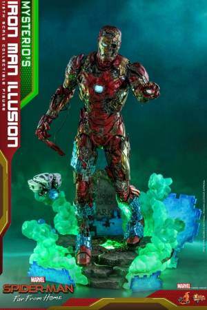 Тони Старк из первого Железного Человека и разлагающийся Железный зомби, от Hot Toys