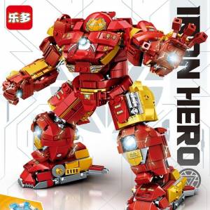 Конструктор качественный Халкбастер 586 деталей пластиковый Марвел железный человек