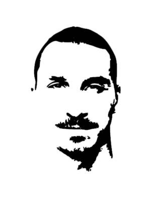 Трафареты Златана Ибрагимовича