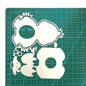 Утки коробка для пасхальных яиц металлический Трафаретный вырубной штамп комплект трафарет для тиснения Шаблоны пресс-форм Бумага DIY Искусство Ремесло Скрап-книга карты декор