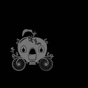 Трафарет Карета Золушки