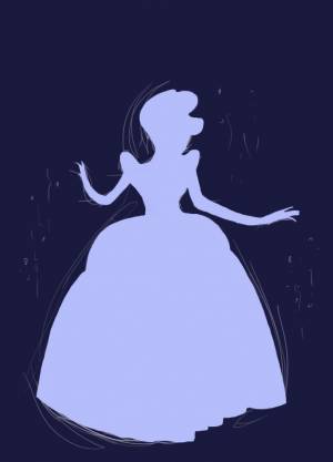 Вытынанки Золушка на Новый год 2024