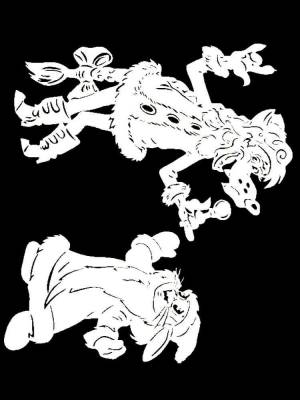 Трафареты Ну, погоди