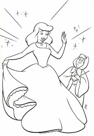 Рисунок к сказке золушка