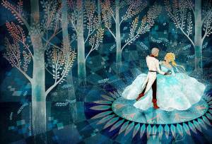 Арты иллюстрация к сказке золушка