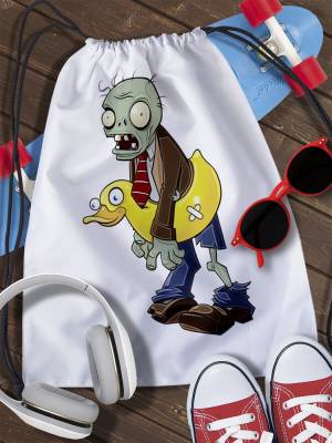 Мешок для сменной обуви plants vs zombies