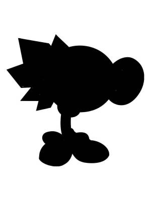 Трафареты Зомби против Растений