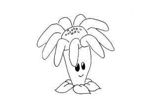 Раскраски растения против зомби