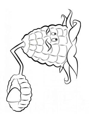 Раскраски Зомби против растений