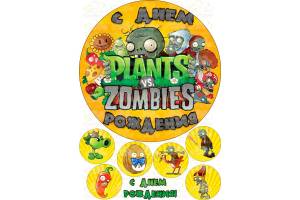 вафельную картинку на торт