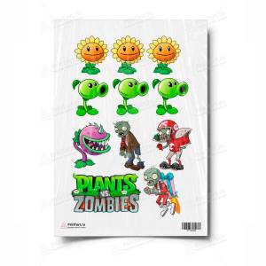 Картинки для торта Растения против зомби